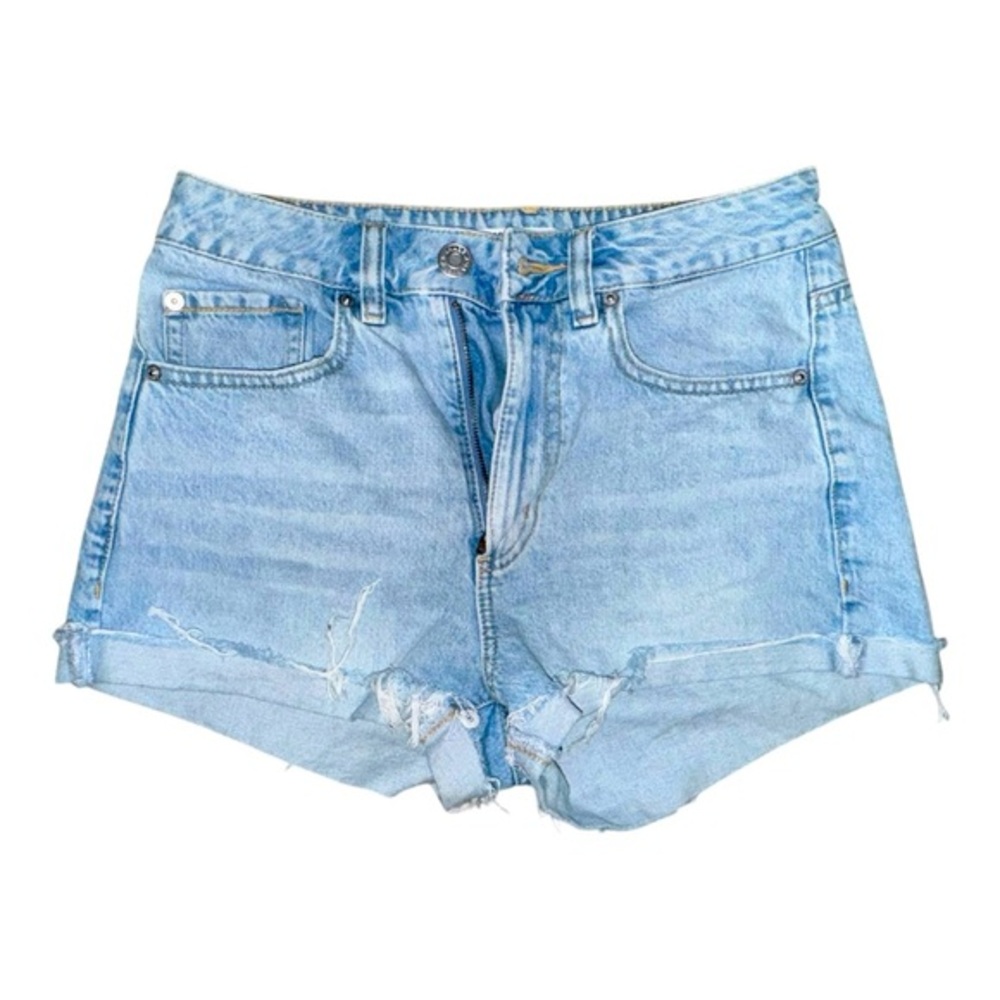 Garage light wash denim shorts high waisted 2” inseam size 3 or 24